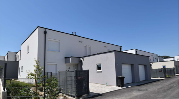 Niedrigenergie-Reihenhausanlage