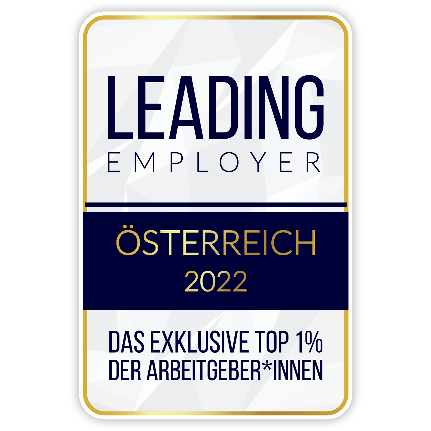 Auszeichnung "Leading Employer Austria" 2022