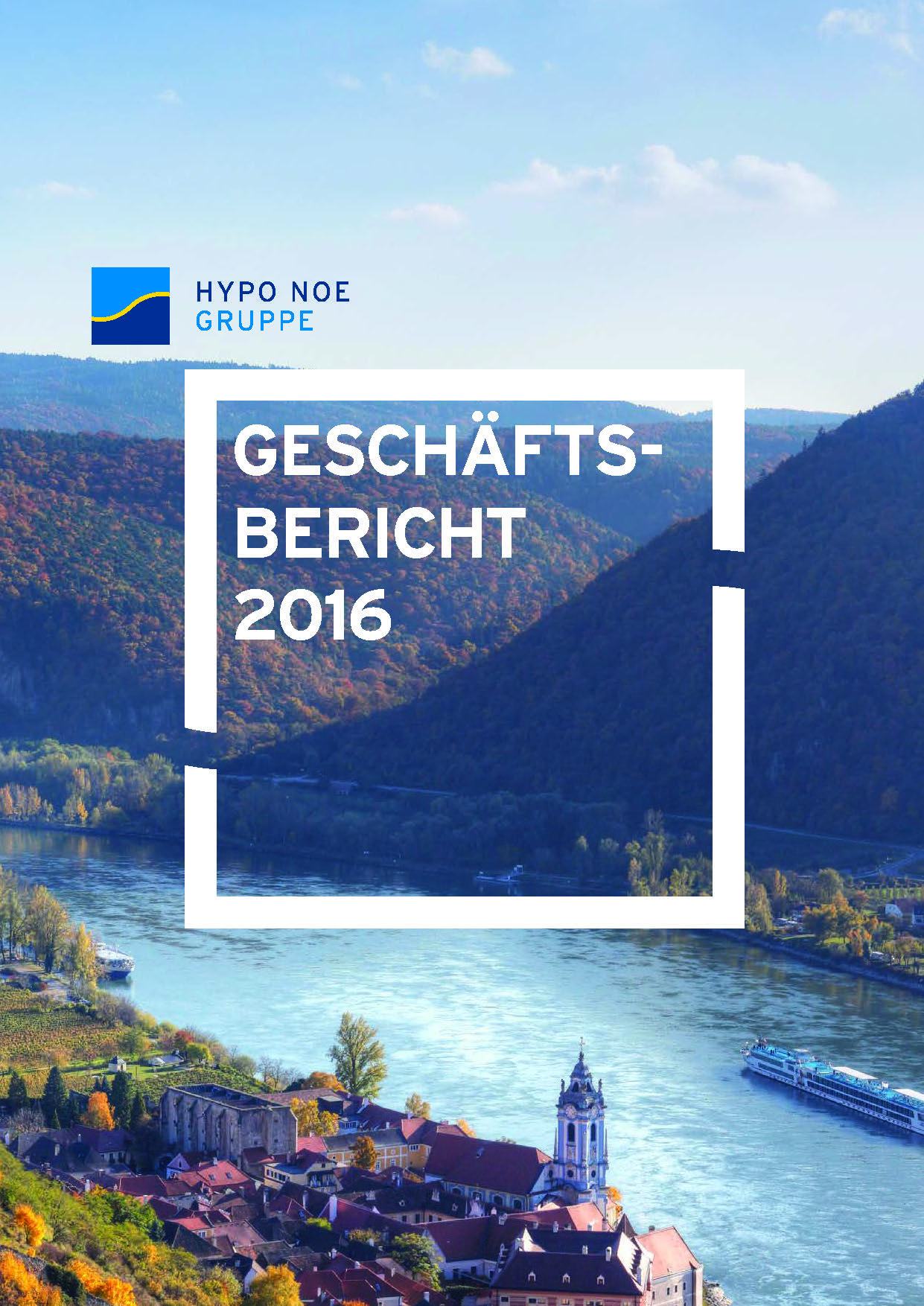 Cover des Geschäftsberichts 2016