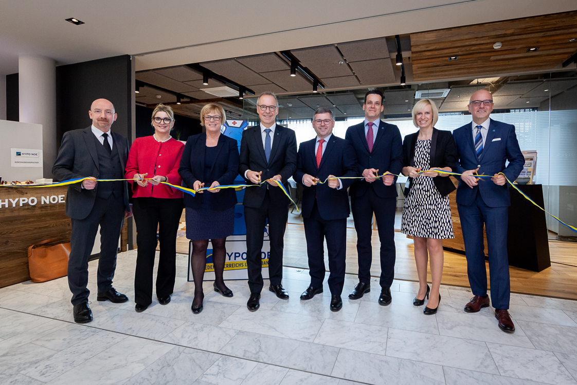 Eröffnung der neuen Filiale der HYPO NOE im Universitätsklinikum St. Pölten