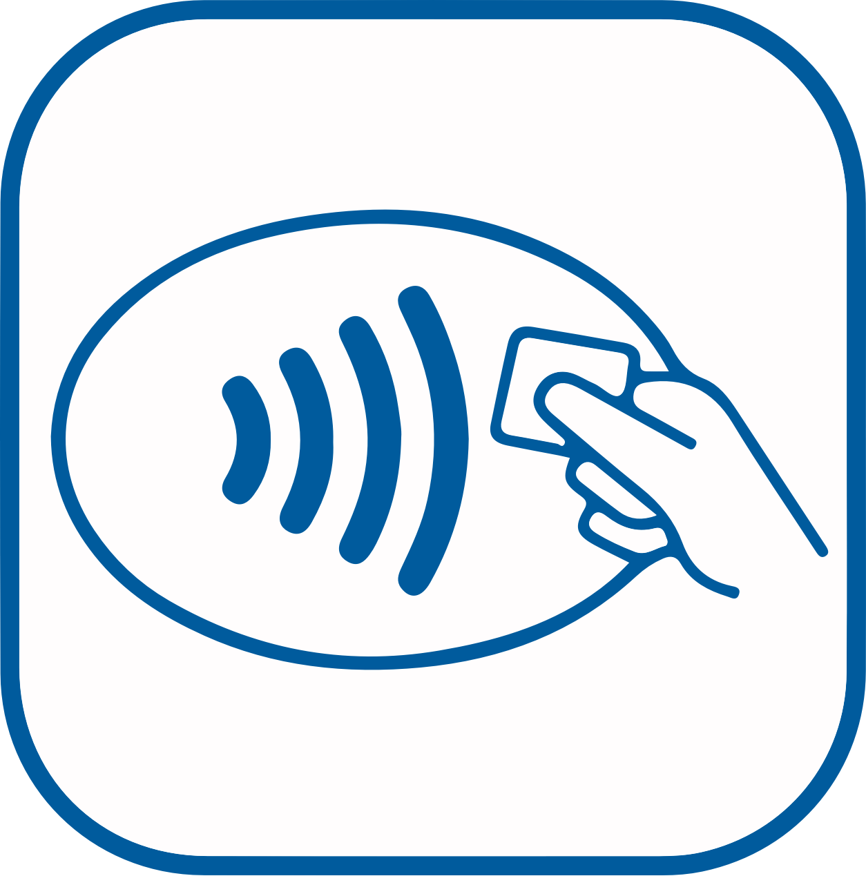 Kontaktlos Symbol