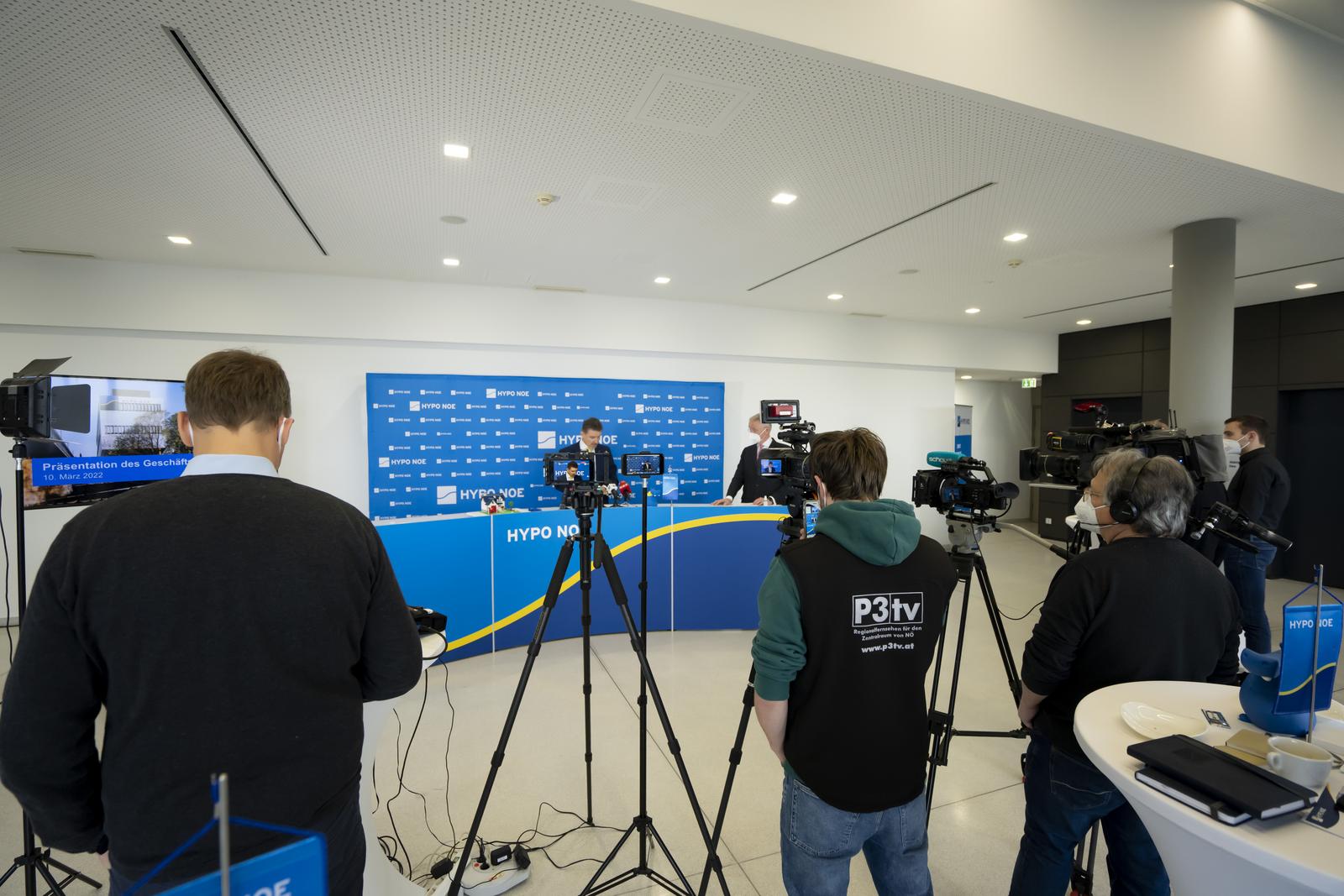 Pressekonferenz Geschäftsbericht 2021