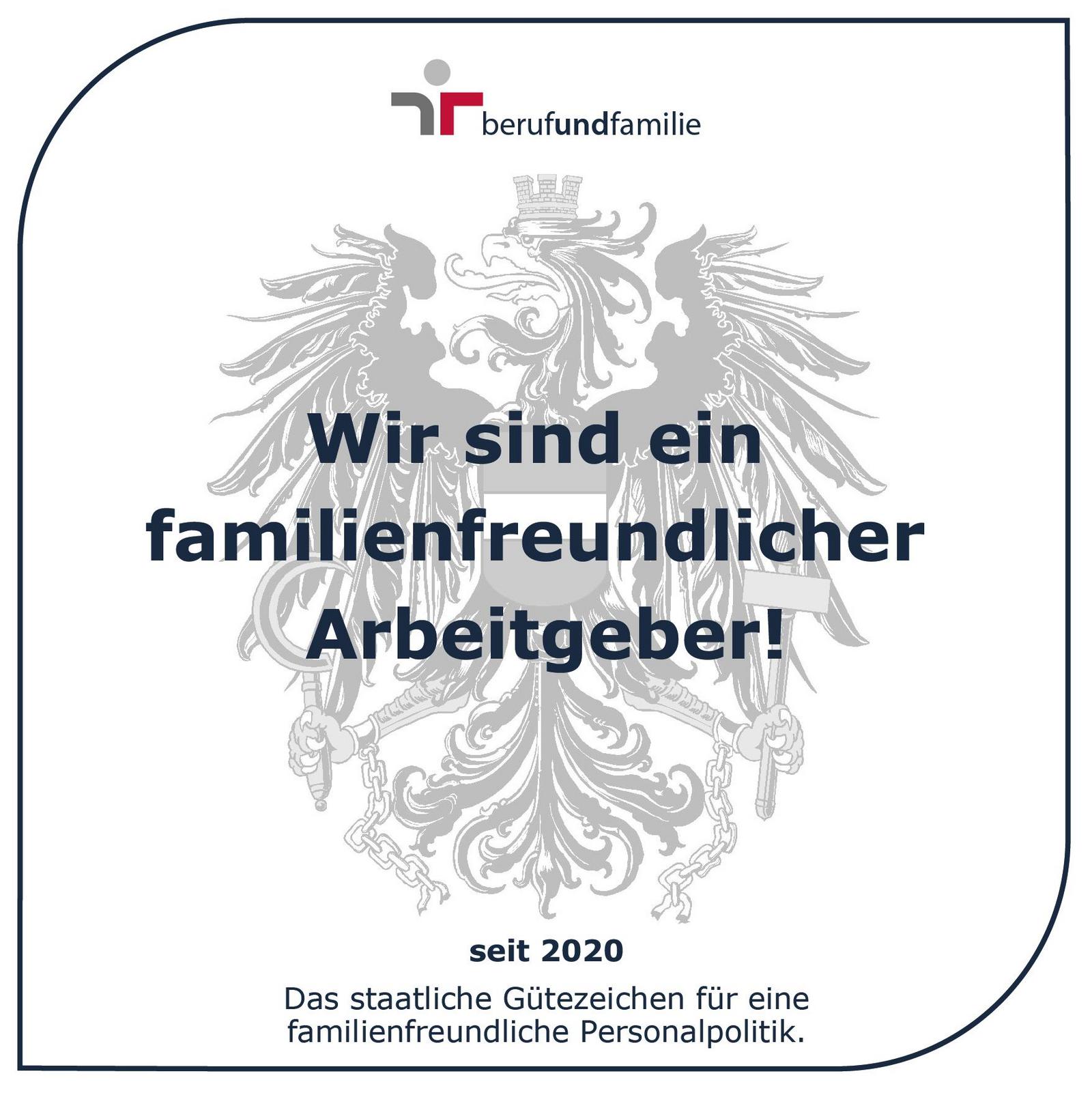 Gütezeichen Familienfreundlicher Arbeitgeber