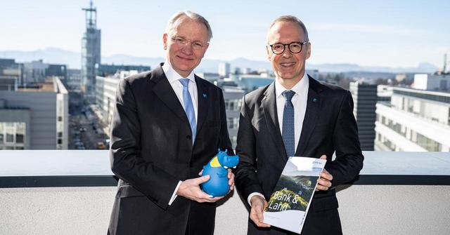 Die beiden Vorstände Udo Birkner und Wolfgang Viehauser