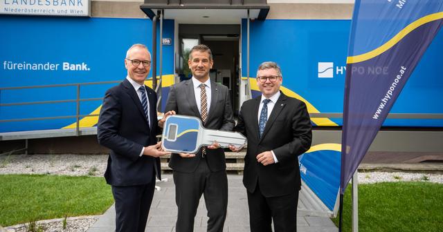 Feierliche Eröffnung der zusammengelegten Filiale Krems am neuen gemeinsamen Standort beim Spital Krems.