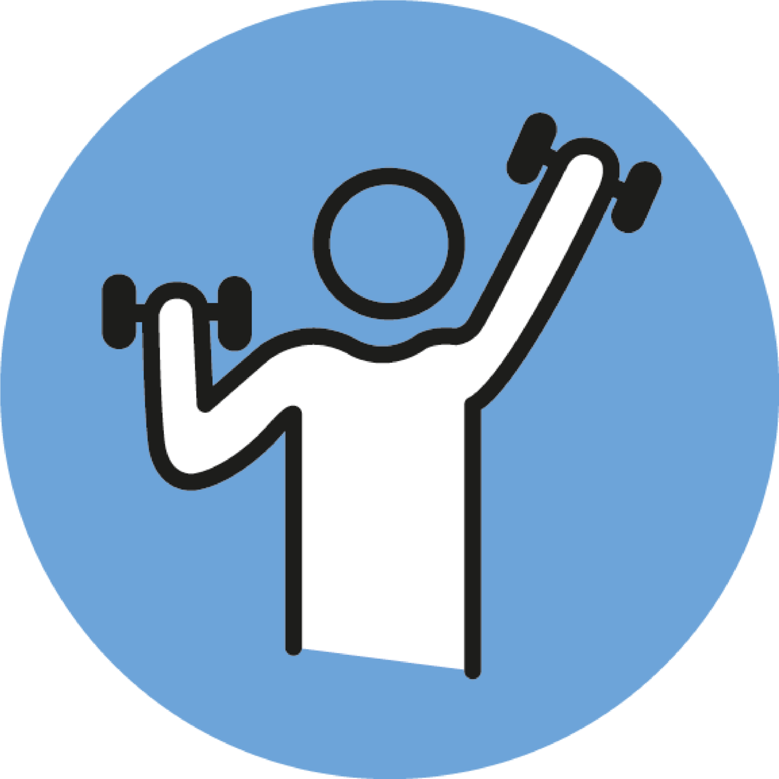 Icon: Bleiben Sie sportlich!