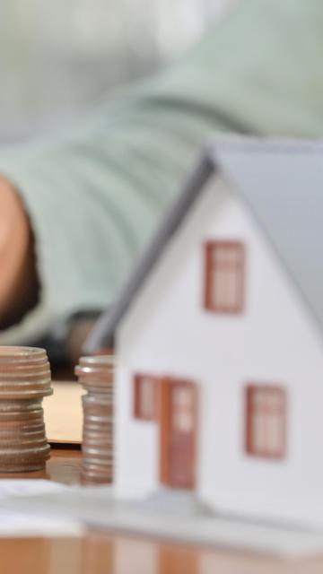 Bausparen für ein Haus