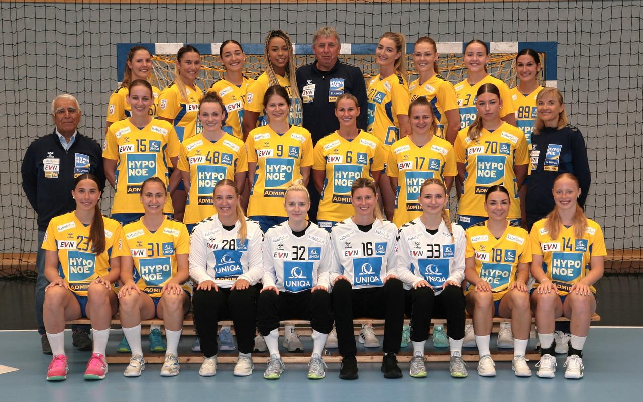 Teamfoto HYPO NÖ Handballdamen
