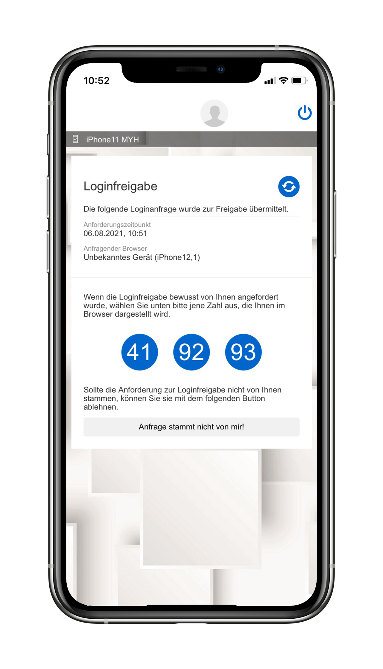 ID-App Login-Freigabe