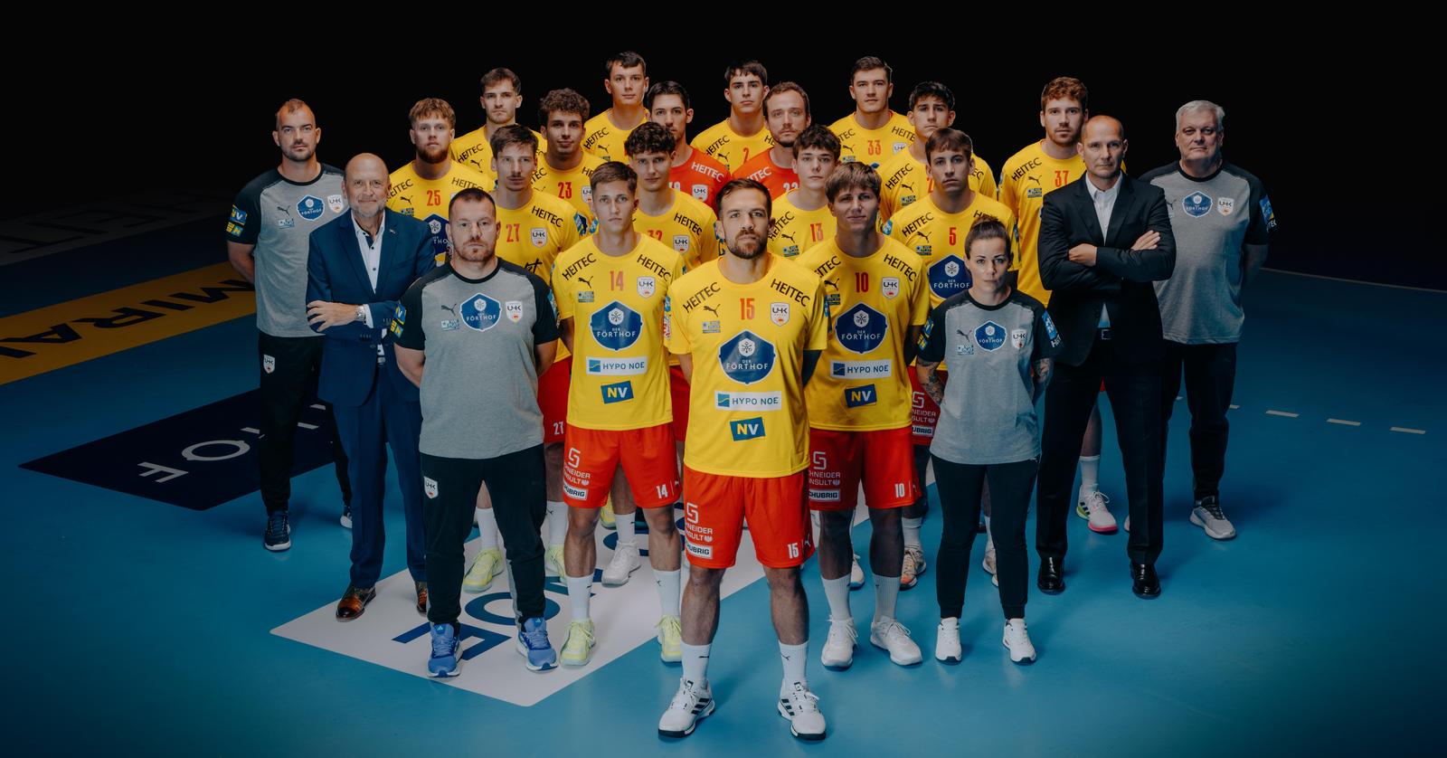 UHK Krems Mannschaftsfoto 2025/26