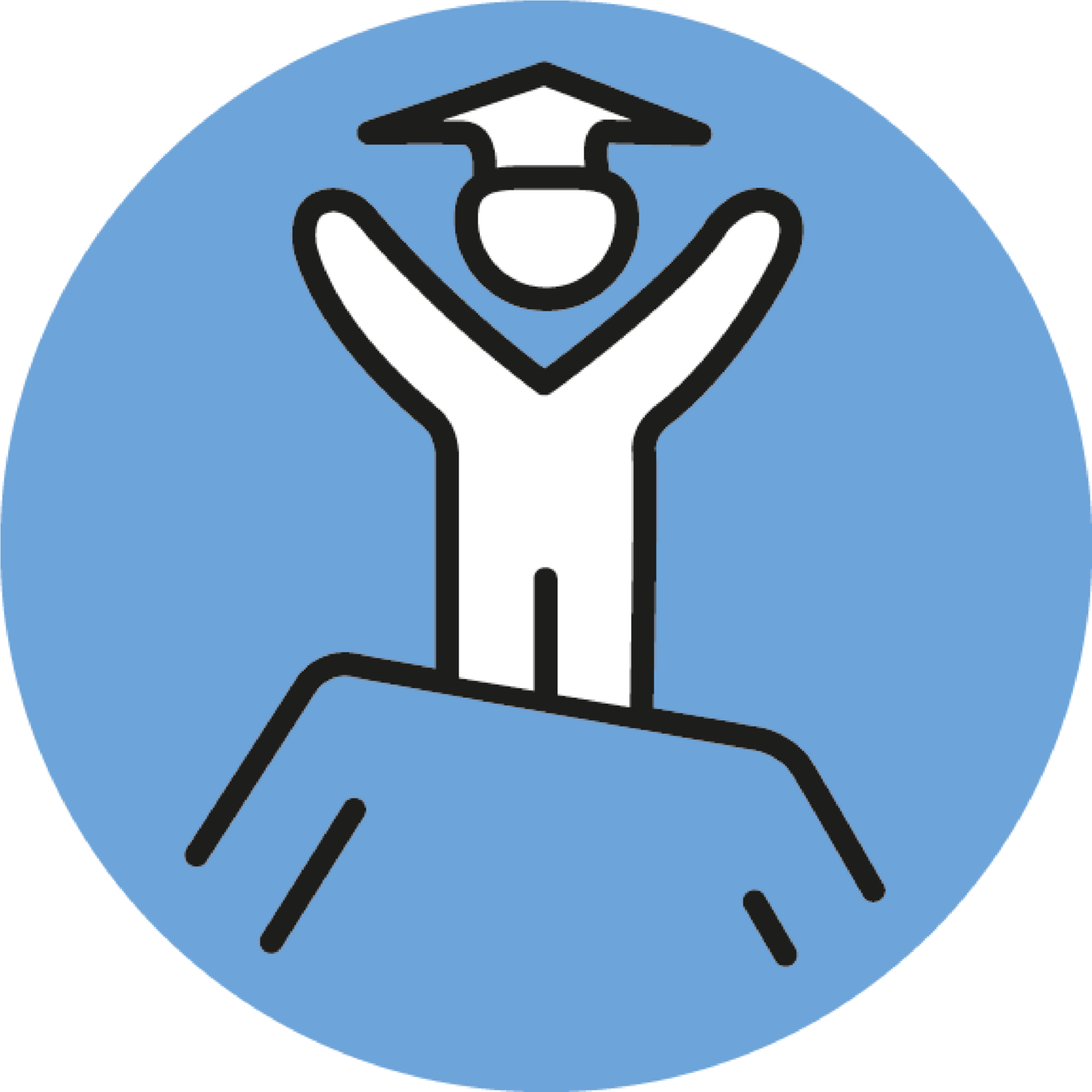 Icon: Bilden Sie sich weiter!