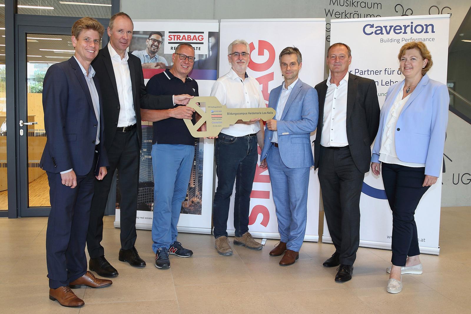 Schlüsselübergabe des Bildungscampusses Rappachgasse