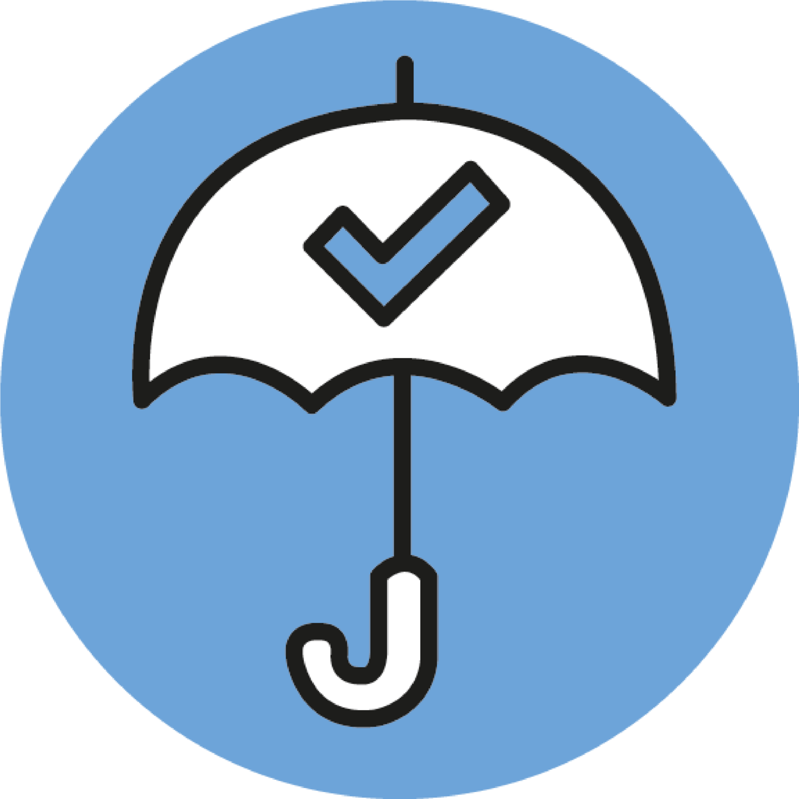 Icon: Seien Sie sich sicher!