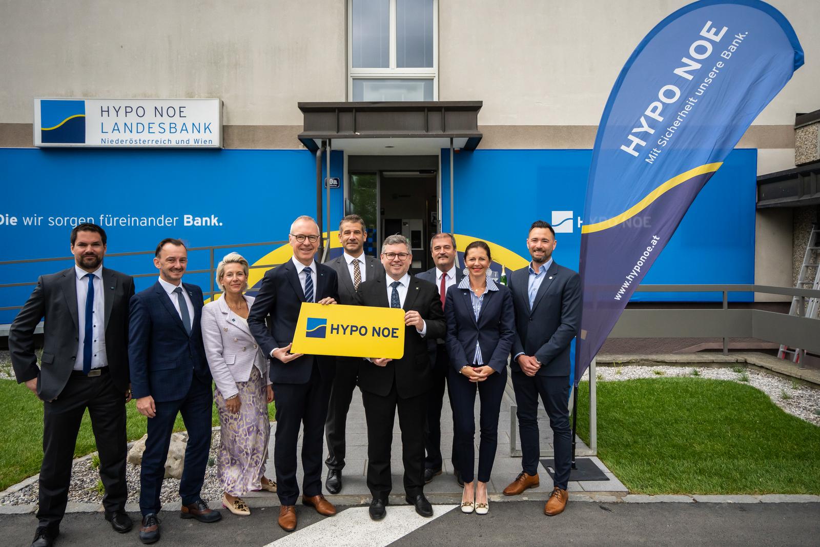 Feierliche Eröffnung der zusammengelegten Filiale Krems am neuen gemeinsamen Standort beim Spital Krems