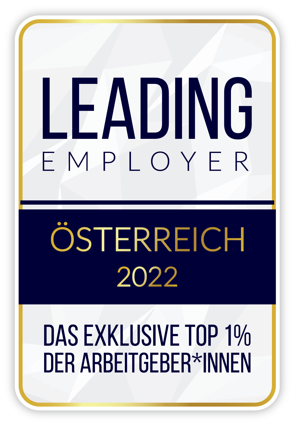Leading Employer Österreich 2022 - Das exklusive TOP 1% der Arbeitgeber*innen